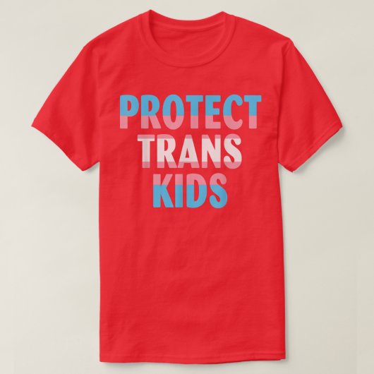 bescherming van transKinder transseksualiteit T-shirt (Design voorkant)