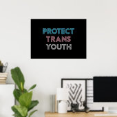 Bescherming van transseksuelen in de jeugdsector poster (Thuiskantoor)