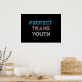 Bescherming van transseksuelen in de jeugdsector poster (Keuken)