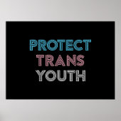 Bescherming van transseksuelen in de jeugdsector poster (Voorkant)