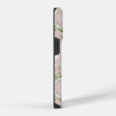 Bescherming voor Floral Monogram Script Name iPhone Hoesje (Rechterkant)