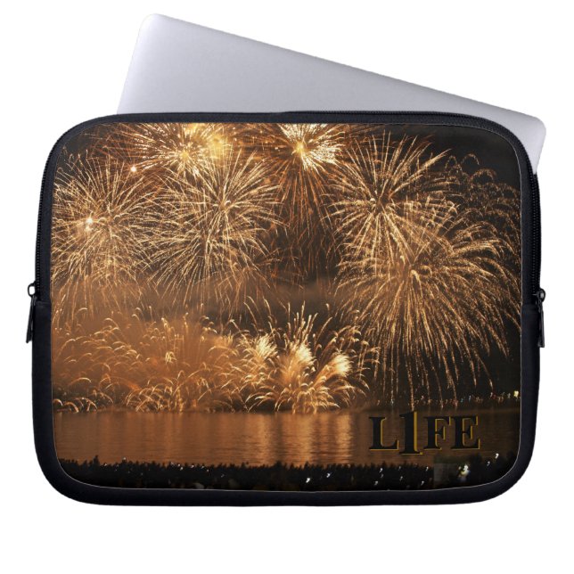 Beschermingsafdekking voor laptophoes laptop sleeve (Voorkant)