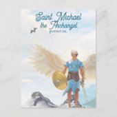 Beschermingsgebed van de Heilige Michaël de Aartse Briefkaart (Voorkant)