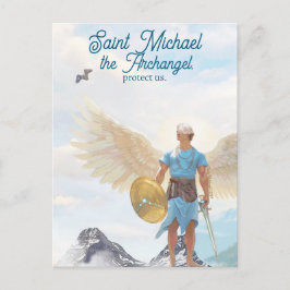 Beschermingsgebed van de Heilige Michaël de Aartse Briefkaart