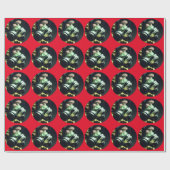 Beschermingsmasker voor het Corona-virus Cadeaupapier (Vlak)