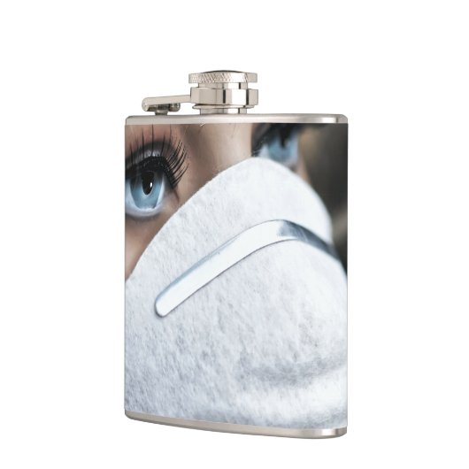 Beschermingsmasker voor het Corona-virus Heupfles (Links)