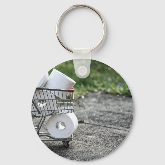 Beschermingsmasker voor het Corona-virus Sleutelhanger (Voorkant)