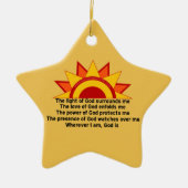 Beschermingspartner Keramisch Ornament (Voorkant)