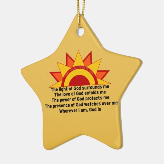 Beschermingspartner Keramisch Ornament (Links)