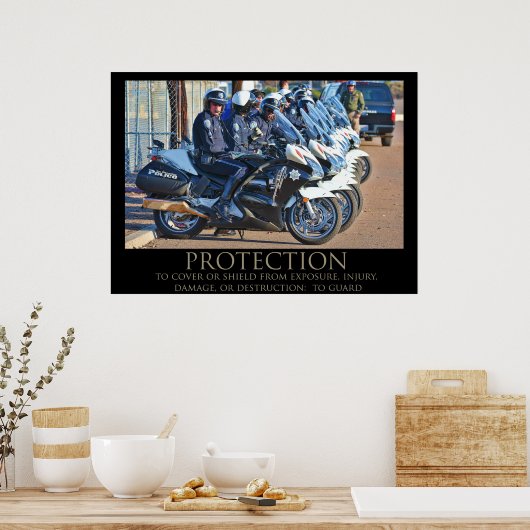 BeschermingsPoster Poster (Keuken)