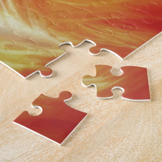 Beschermingsstaat in het Sinaasappel van de Waterv Legpuzzel (Zijkant)