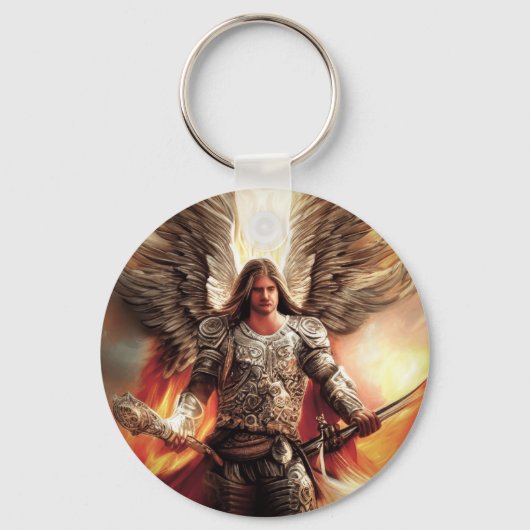 Beschermingsstaat in het Sinaasappel van de Waterv Sleutelhanger (Voorkant)