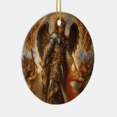 Beschermingsstaat in Waterverf Armor Keramisch Ornament (Rechts)