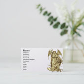 Beschermingsstaat Visitekaartje (Staand voorkant)