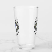 Beschermingssymbool voor ogen, blauw oog glas (Links)