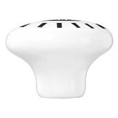 Beschermingstalisman voor ogen, griekblauw oog  keramische knop (Zijkant)