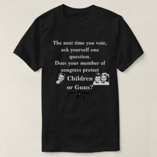 Beschermt uw congres kinderen of... t-shirt