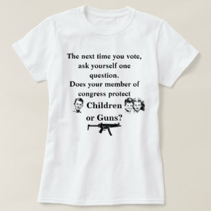 Beschermt uw congres kinderen of... t-shirt