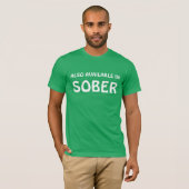 Beschikbaar in sober t-shirt (Voorkant volledig)