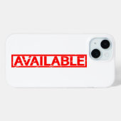 Beschikbaar stempel Case-Mate iPhone case (Achterkant (horizontaal))