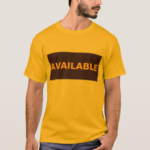 beschikbaar t-shirt