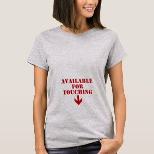 Beschikbaar Voor Aanzinnelijke Ondeugende Humor T-shirt