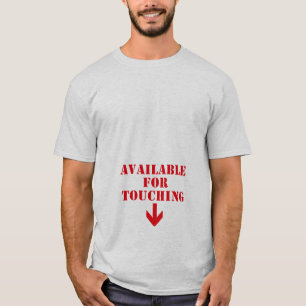 Beschikbaar Voor Aanzinnelijke Ondeugende Humor T-shirt