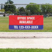 Beschikbare kantoorruimte Aangepaste commerciële b Spandoek (Insitu)