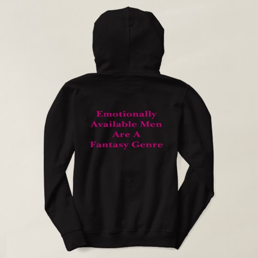 Beschikbare Mannen Hoodie (Design achterkant)