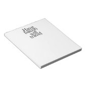 beschikken over een BGA-reisverklaring Notitieblok (Schuin)