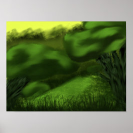 beschilderd Oerwoud Poster