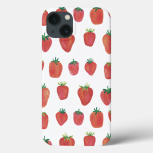 Beschilderde aardbeien Case-Mate iPhone case