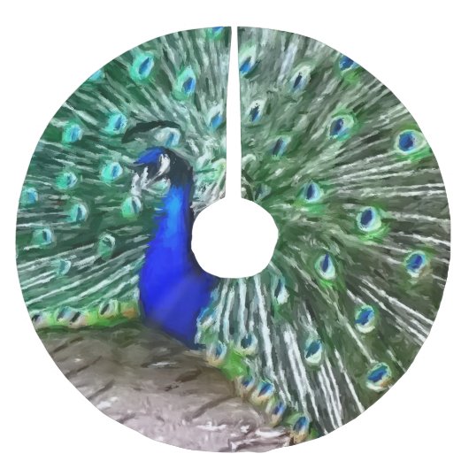 beschilderde pauk kerstboom rok (Voorkant)