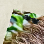 beschilderde sleuf strandlaken (In situ)