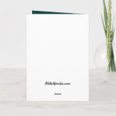 Beschouw als Lillies 22 Kaart (Achterkant)