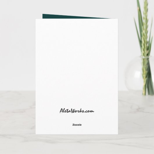 Beschouw als Lillies 22 Kaart (Achterkant)