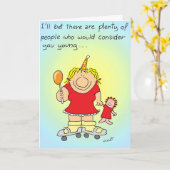 Beschouw als u Jong Kaart (Gele Bloem)