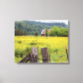 Beschouw de Lelies van het Veld - Matteüs 6:28 Canvas Afdruk (Voorkant)