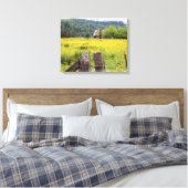 Beschouw de Lelies van het Veld - Matteüs 6:28 Canvas Afdruk (Insitu (Slaapkamer))