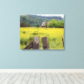 Beschouw de Lelies van het Veld - Matteüs 6:28 Canvas Afdruk (Insitu (Houten vloer))