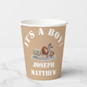 Beschouwde verklikkerdieren papieren bekers (Achterkant)