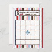 Beschrijfbare Bingo Kaart Nojo brandweerauto (Voorkant / Achterkant)