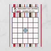 Beschrijfbare Bingo Kaart Nojo brandweerauto (Voorkant)