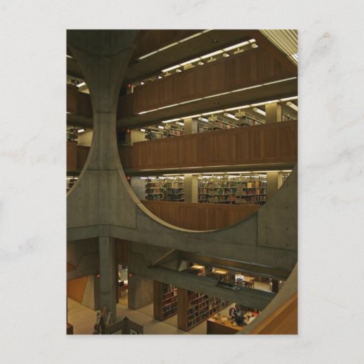 Beschrijving Exeterbibliotheek. Exeter, New Hampsh Briefkaart (Voorkant)