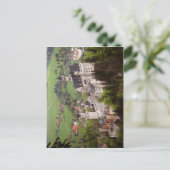 Beschrijving Het Neuschwanstein kasteel. Datum Aut Briefkaart (Staand voorkant)