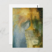 Beschrijving J. M. W. Turner - Het branden van de  Briefkaart (Voorkant / Achterkant)