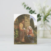 Beschrijving James Collinson, Heilige Familie Oors Briefkaart (Staand voorkant)