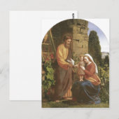 Beschrijving James Collinson, Heilige Familie Oors Briefkaart (Voorkant / Achterkant)