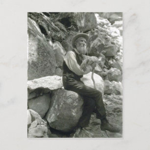 Beschrijving John Muir, American Conservationist.  Briefkaart