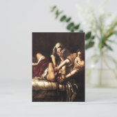 Beschrijving Judith Beheading Holofernes, Oil on c Briefkaart (Staand voorkant)